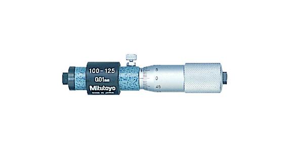 2-point internal micrometer 100-125 mm reading 0.01 mm