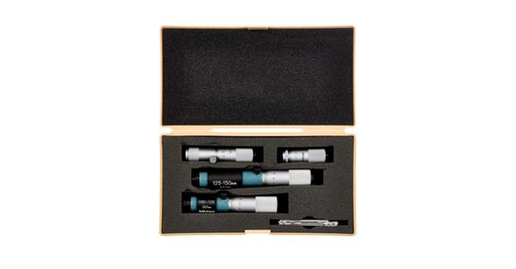 2-point internal micrometer set 50-150 mm 4 pieces