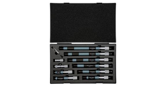 2-point internal micrometer set 50-300 mm 10 pieces