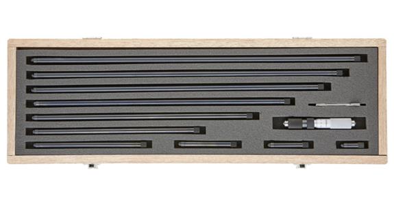 2-point internal micrometer 100-1,000 mm TC with extensions 11 pieces