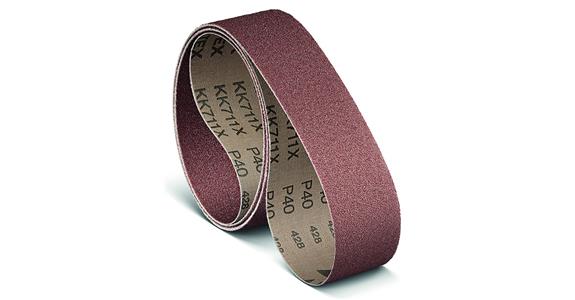 Endless sanding belt corundum grain 120 200x1490 mm