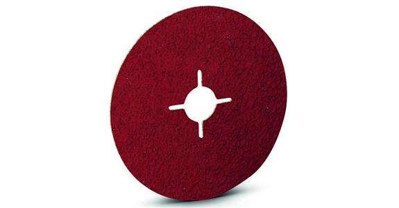 Fibre disc synthetic corundum grain 40 dia. 115 mm cross hole 22 mm