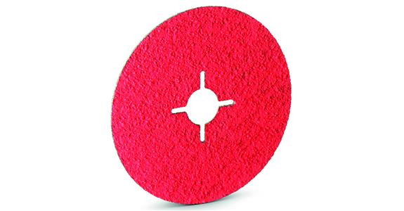 Fibre disc, ceramic abrasive grain, grit 40, dia. 115 mm