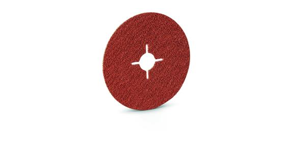 Fibre disc, ceramic abrasive grain, grit 60, dia. 115 mm