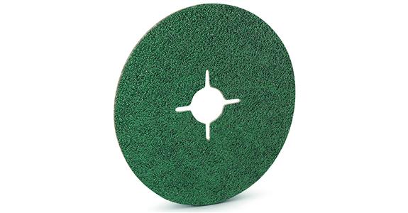 High-performance fibre disc (combi grain) alumina-zirconia grain 40 dia. 115 mm