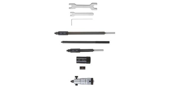 Internal measuring instrument 200-500 mm with replaceable gauge slides St
