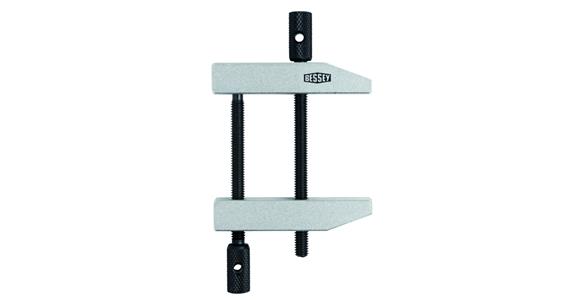 Parallel screw clamp, clamping width 70 mm