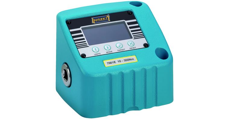 1055961101 Zařízení na testování momentu HAZET, 10–350 Nm, LED displej, sklíčidlo 1/2