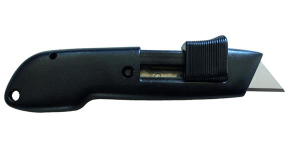 Universal safety blade with automatically retracting blade