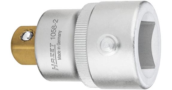 Adapter 3/4 inch drive to 1/2 inch output CV steel length 55 mm