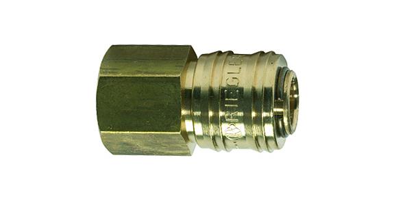 Quick-action coupling nominal width 7.2 mm connection G 1/4 FT