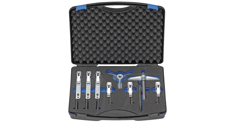 1001145164 Puller set with 6 hooks 90x100/200 mm 9-piece 1745158
