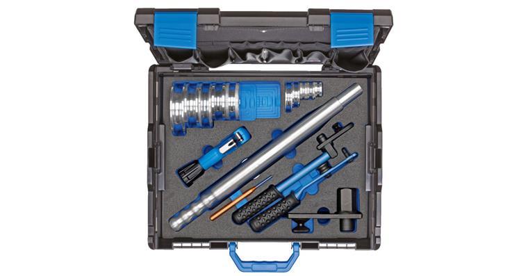 1001109414 Hand pipe bender set 3-18 mm in L-BOXX 136 16-piece 2963515