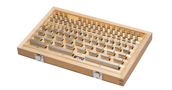 Metric parallel gauge block set DIN/EN ISO 3650 tol. class 1 103 pieces