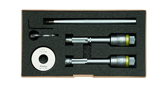 3-point internal micrometer set 12-20 mm 4 pieces