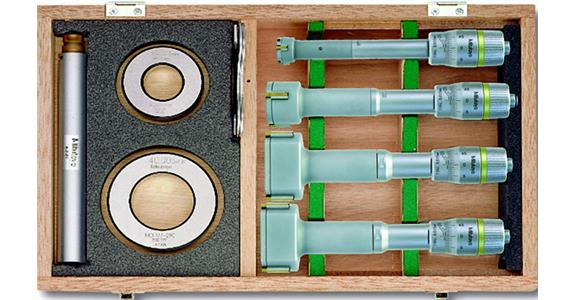 3-point internal micrometer set 20-50 mm 7 pieces