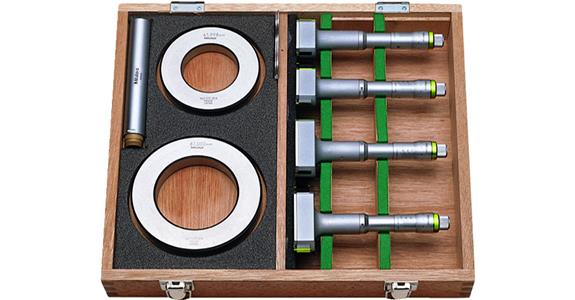 3-point internal micrometer set 50-100 mm 7 pieces