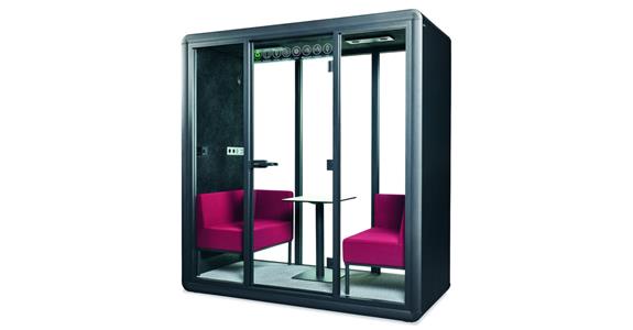 Acoustic box-2 2,200x1,000x2,340 mm for two people