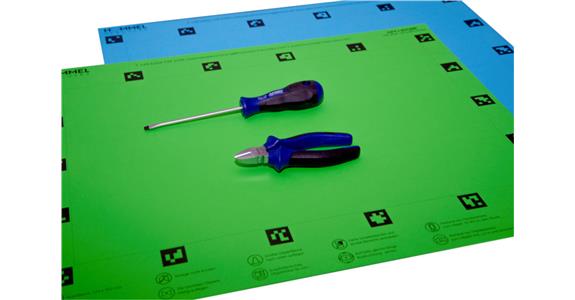 Paper scan templates set