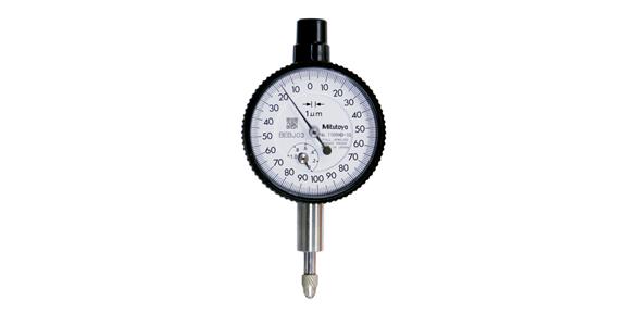 Messuhr metrisch 1 mm, 0,001mm Serie 1, mit Öse, edelsteingelagert