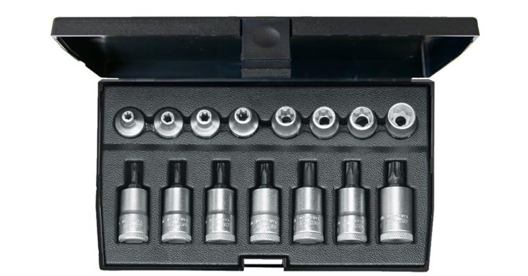 1051257101 screwdriver set 3/8 inch 15-piece inside-outside TX 1509942