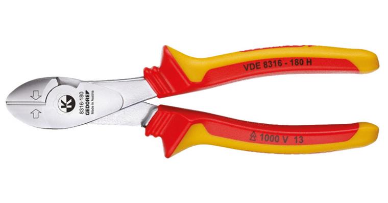 1001106161 VDE diagonal cutters 180 mm insulated sheath 1550993