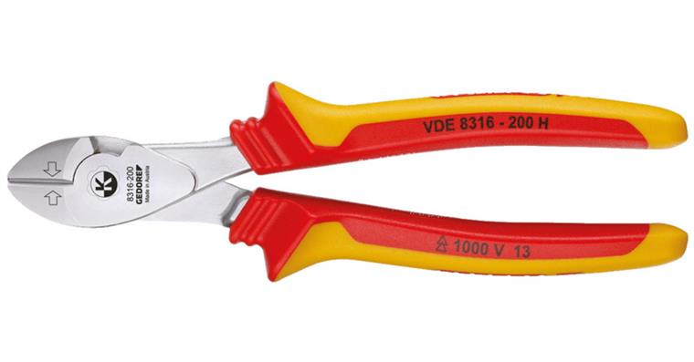 1001107181 VDE diagonal cutters 200 mm sheath insulation 1551000