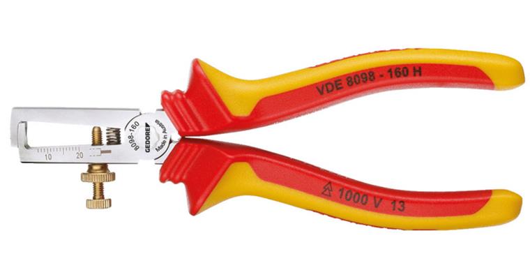 1001106160 VDE wire strippers with sheath insulation 160 mm 1552074
