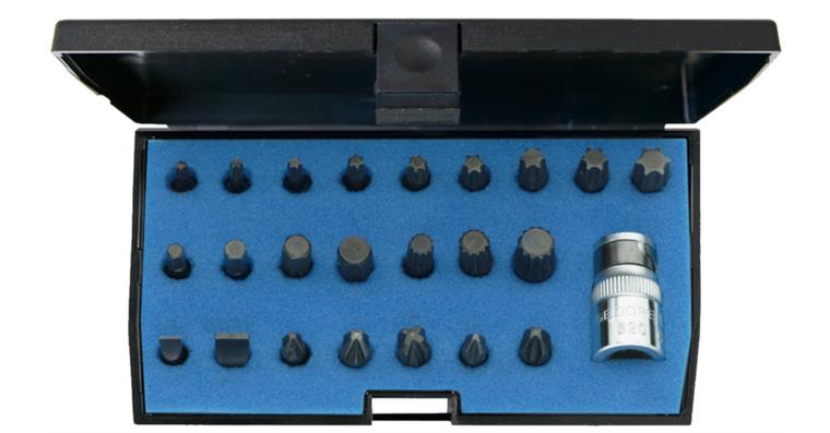 1001106648 screwdriver bit set 1/4 inch 24-piece 1815695