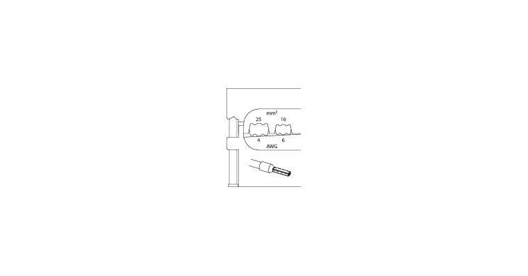 1001107033 modular insert for wire end ferrules 16/25mm 1830619