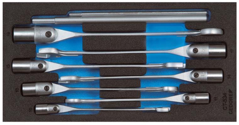1001108154 open-end socket set in check tool module 8-piece 2309076