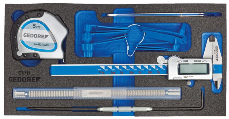 1001108159 measuring set in check tool module 6-piece 2309084