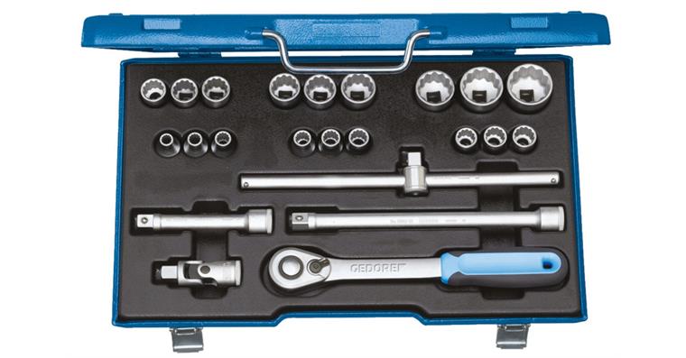 1001108529 socket wrench set 1/2 inch 23-piece 8-32 mm 23-piece 2545845