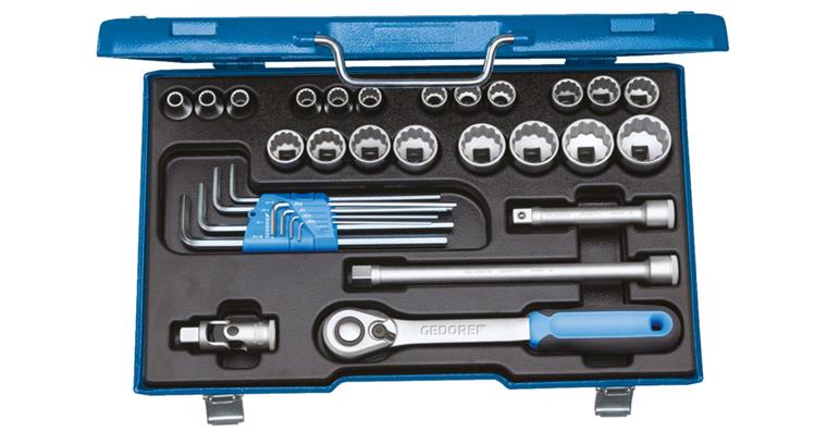 1001109410 socket set 1/2 inch 31-piece UD 5/16-1.1/4 inch 2546027