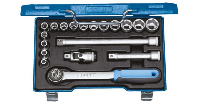 1001108502 socket wrench set 1/2 inch 19-piece hexagon 8-24 mm 2682842