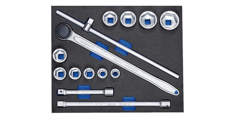 1001109650 socket wrench assortment 3/4 inch in check tool module 14-piece 2752727