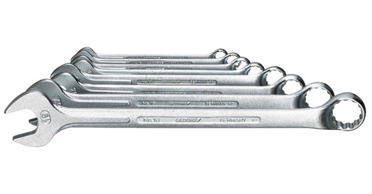 1050297100 Combination wrench set 8-piece 8-19 mm 6011950
