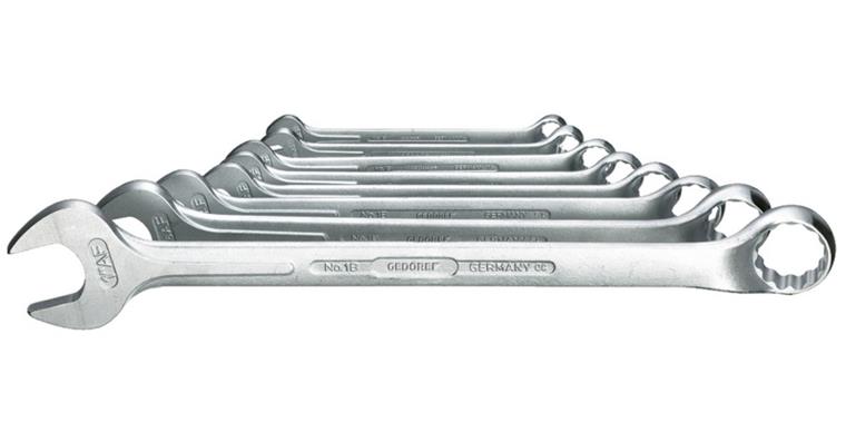 1001101089 Combination wrench set 8-piece 3/8-1 inch 6013300
