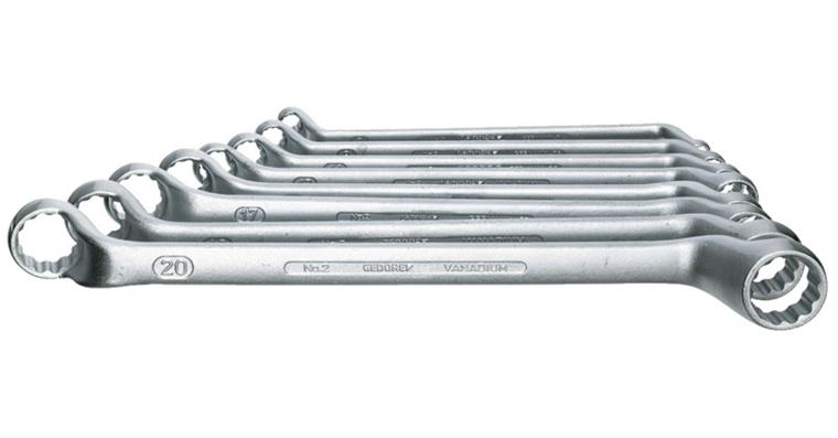 1001101201 double ring wrench set 12-piece 6-32 mm 6030900