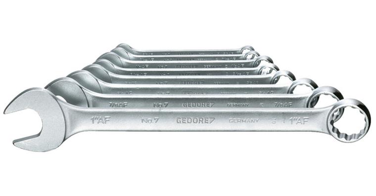 1001101472 Combination wrench set 8-piece UD profile 3/8-1 inch 6091450