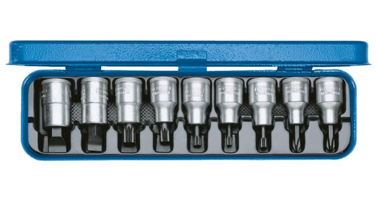 1001101843 Screwdriver set 1/2 inch 9-piece IS-PH-XZN 6150050