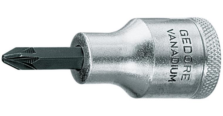 1001109451 screwdriver bit insert 1/2 inch cross recess PZ 4 6156840