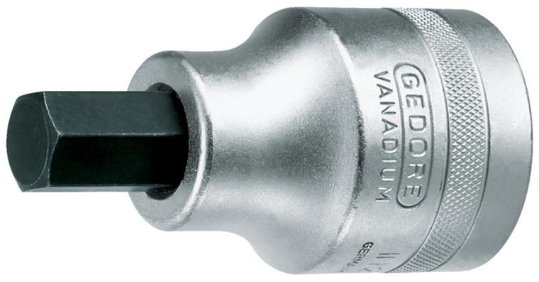 1001102096 Screwdriver bit insert 1 inch hexagon socket 17 mm 6181010