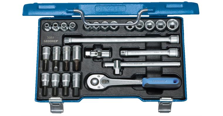 1001102472 socket set 3/8 inch 26-piece hexagon IN-IS-PH 6229740