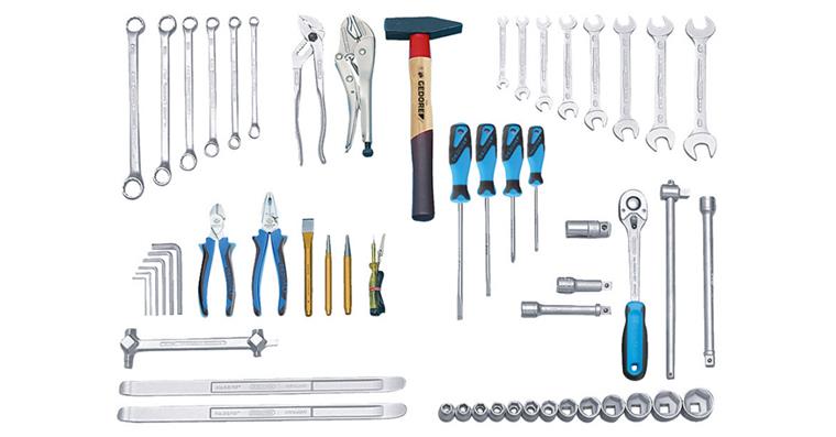 1001104445 tool assortment 67-piece ZOLL 6607280