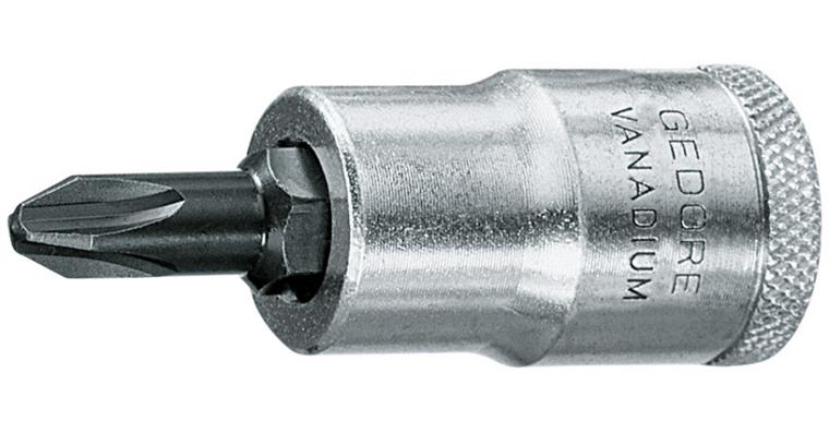 1001109447 screwdriver bit insert 1/2 inch cross recess PH 3 6656730