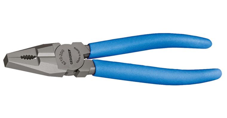 1001104985 Combination pliers German model 180 mm dip-insulated 6711420