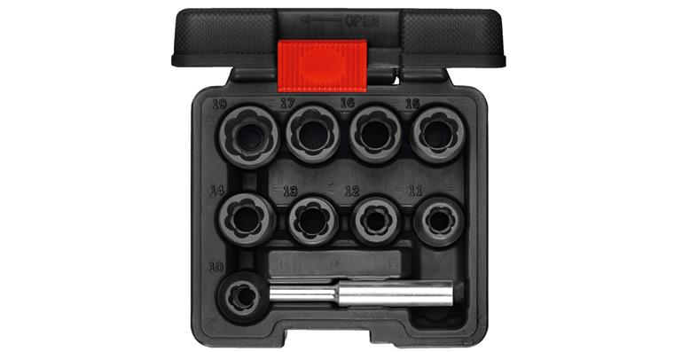 1001112093 spiral slot extractor 1/2 inch 10-19 mm 10-piece 3300034