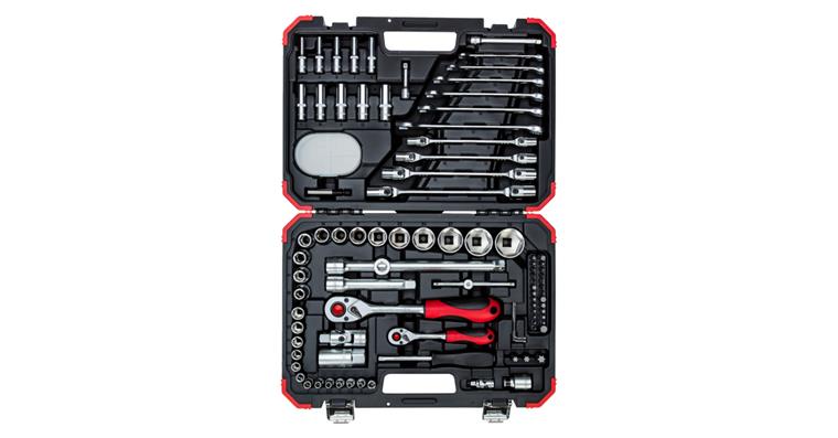 1001109948 socket set 1/4 inch+1/2 inch 92-piece 3300062