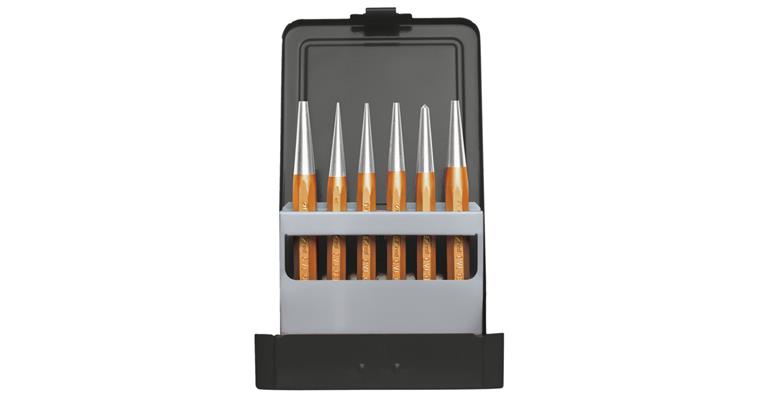 1001111581 ratchet set diameter 1-10 mm + center punch 6-piece 3300825